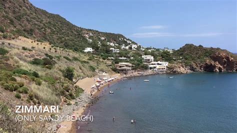 Panarea's Beaches - Zimmari, Cala Junco, and Fumarole - YouTube