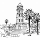 1 Best Minaret Coloring Pages Free Printable PDFs sketch template