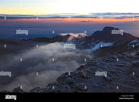 Sun rise kilimanjaro hi-res stock photography and images - Alamy