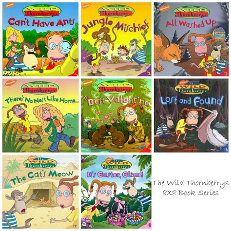 The Wild Thornberry's 8X8 books The Wild Thornberrys, Comic Books, Comic Book Cover, Cats Meow ...