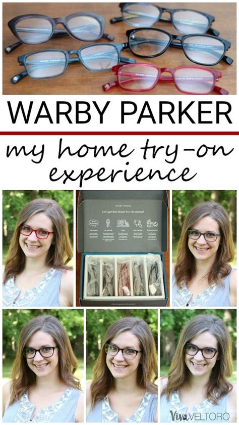 Warby Parker Reviews : My Home Try-On Experience - Viva Veltoro