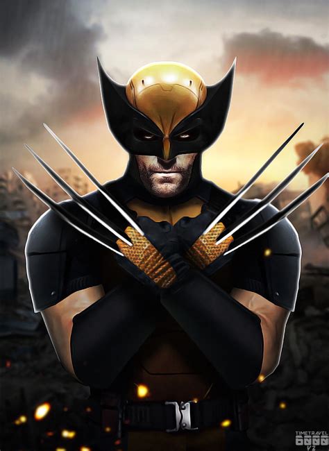 Hugh Jackman Wolverine Suit by Timetravel6000v2 on DeviantArt