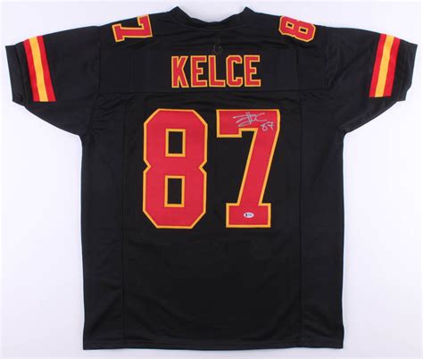 Travis Kelce Signed Jersey (Beckett COA) | Pristine Auction