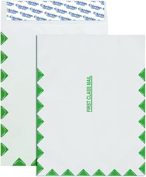 Amazon.com : Columbian CO856 10x13-Inch Tyvek First Class Mail White Envelopes, 50 Count : Tyvek ...