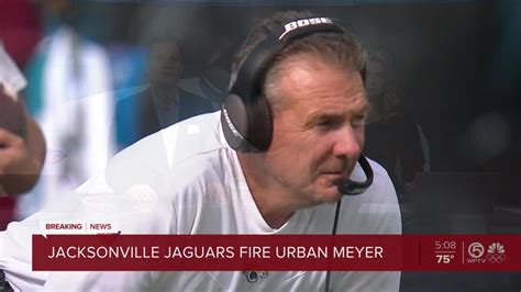 Jaguars fire Urban Meyer after 13 games amid countless controversies