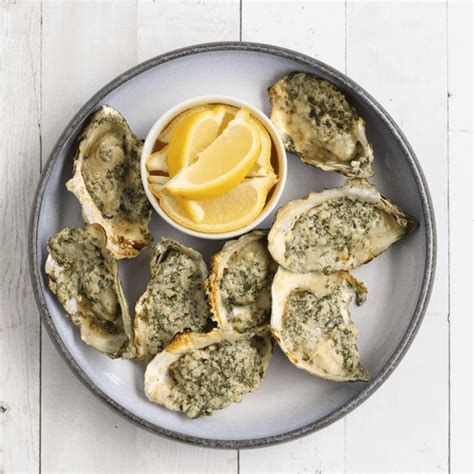 Grilled or Baked Oysters with Garlic Parmesan Butter | Festival Foods