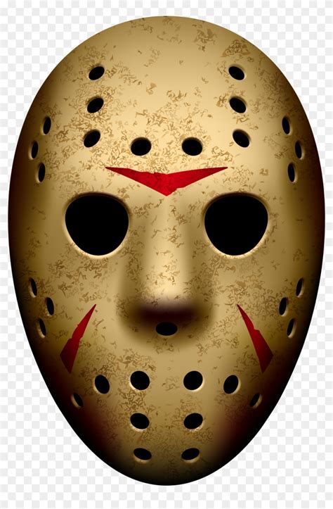 Jason Mask Friday The 13th Png Clip Art Image - Friday The 13th Mask ...