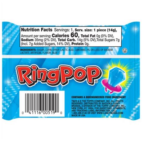 Ring Pop Candy, 0.5 oz - Fry’s Food Stores