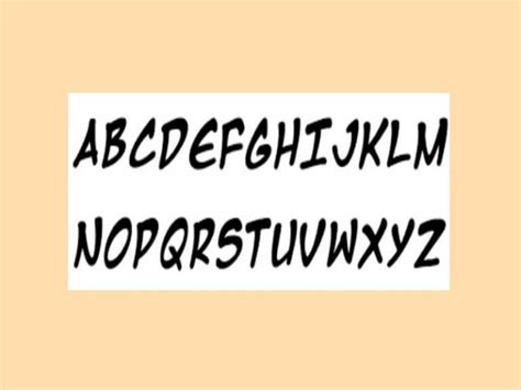 Manga Font Free Download - Fonts Empire