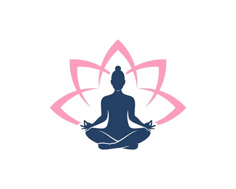 Yoga And Lotus Flower Logo Royalty Free SVG, Cliparts, Vectors, And Stock Image | atelier-yuwa ...