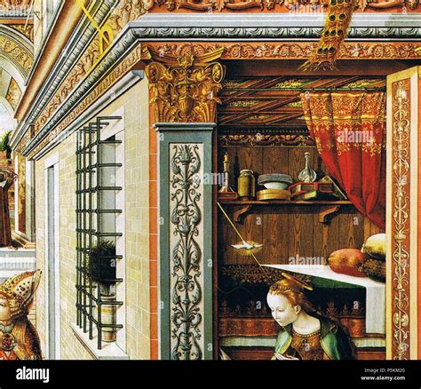 Carlo crivelli annunciation hi-res stock photography and images - Alamy