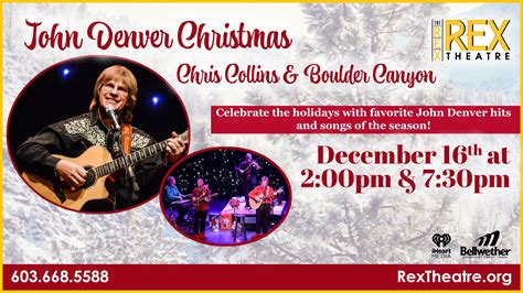 John Denver Christmas: Chris Collins & Bouder Canyon - The Palace Theatres