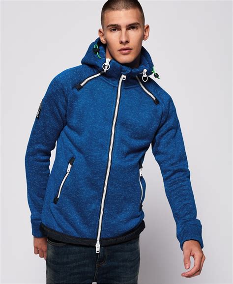 Superdry Double Storm Zip Hoodie - Men's Mens Hoodies-and-sweatshirts