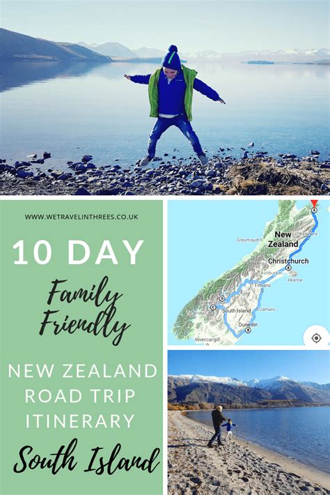 10 Day Family Friendly New Zealand Road Trip Itinerary - South Island ...