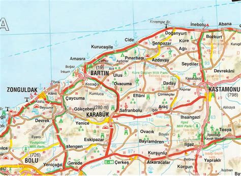 Zonguldak Map - Turkey