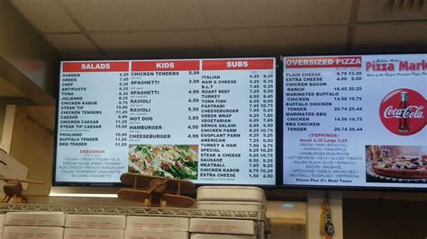 Menu at Golden Acres Pizza Market pizzeria, Goffstown, 670 Mast Rd