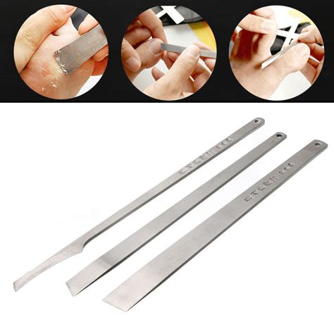 3Pcs/Set Steel Nail Toe Pedicure Knife Tools Kit For Ingrown Callus Cuticle Hot 693014703854 | eBay