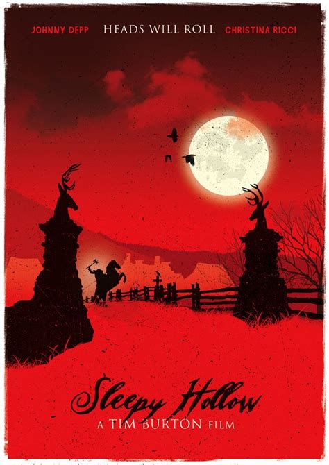 Sleepy Hollow by GoldenPlanet - Home of the Alternative Movie Poster -AMP- | Sleepy hollow ...