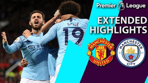 Man United v. Man City | PREMIER LEAGUE EXTENDED HIGHLIGHTS | 4/24/19 ...