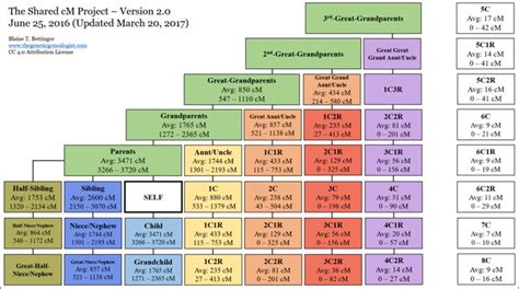 File:SharedcMProject20March2017.png | Relationship chart, Ancestry dna, Dna genealogy