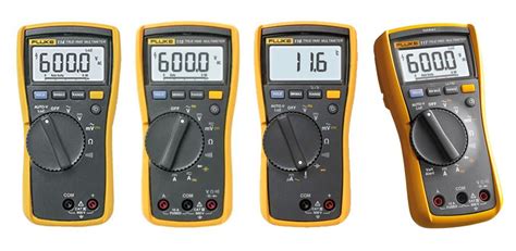 Comparison of the Fluke 117 vs 116 vs 115 vs 114 multimeters ...