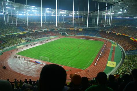 Bukit Jalil National Stadium - 87,411. Kuala Lumpur, Malaysia - Malaysia national football team ...