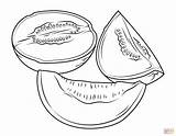 Skivad Melon Målarbok  Gratis Målarbilder Att Skriva Ut sketch template