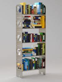 5 Shelf Modular Steel Bookcase | Boltz Steel Furniture