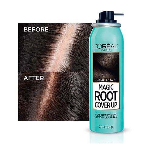 L'oreal Paris Magic Root Cover Up Gray Concealer Spray Black ⋆ Bold ...