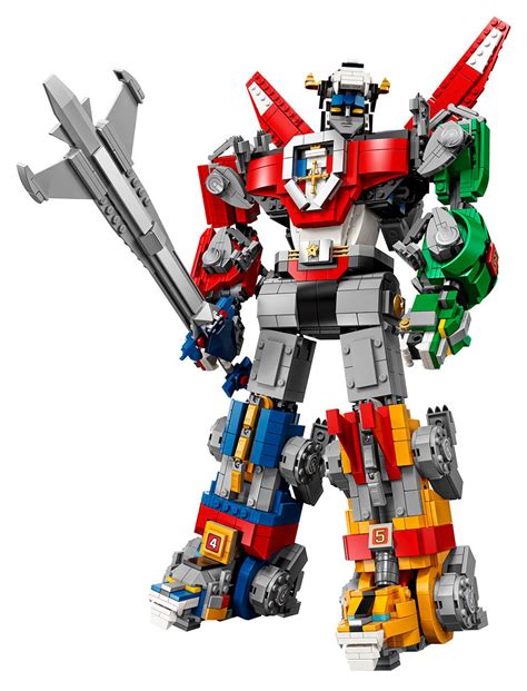 Build the Defender of the Universe with the Official LEGO Voltron Set