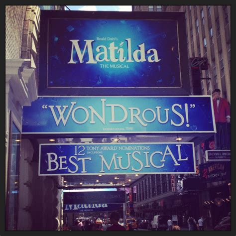 Upstage Left: REVIEW: MATILDA on Broadway