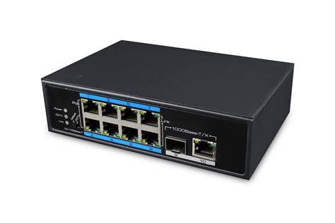 8 Ports PoE Ethernet Switch