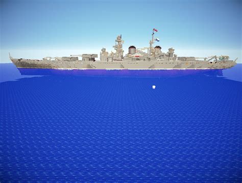 Sovetsky Soyuz class battleship Minecraft Project