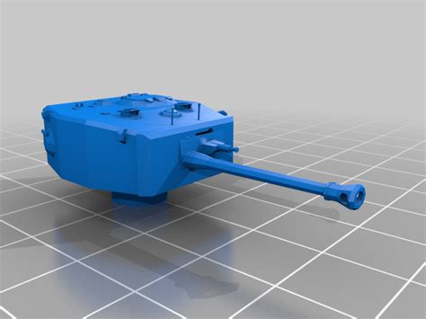 Free 3D file A33 EXCELSIOR PROTOTIPE BRITAIN TANK 🪖 ・3D printable model to download・Cults