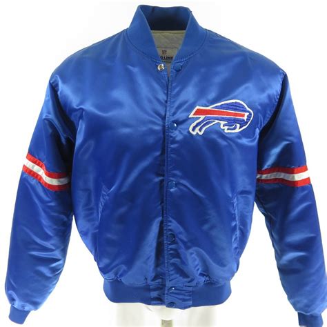 Vintage 80s Buffalo Bills Starter Satin Jacket Mens XL Proline NFL ...