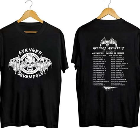 Avenged Sevenfold Tour Merch 2024: Shop Now for Limited Edition ...