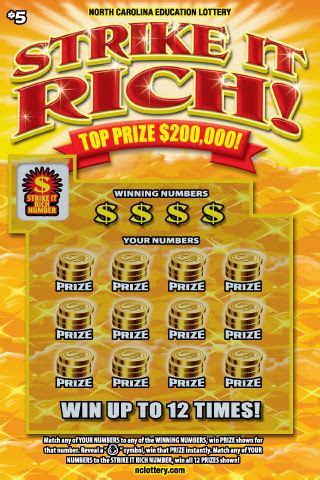 Scratch-Offs - Prizes | NC Education Lottery