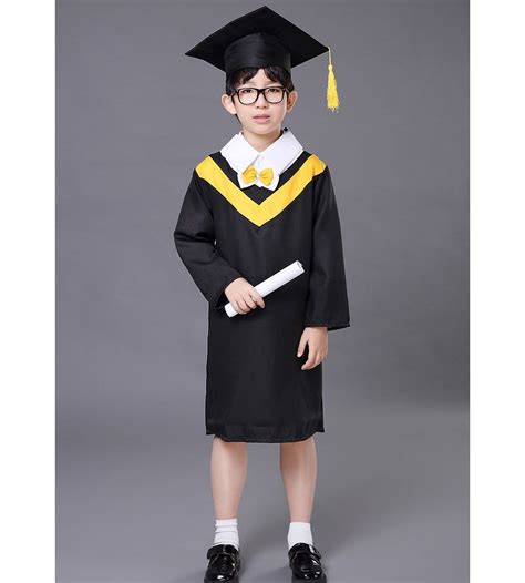 KIDS MATTE GRADUATION GOWN WITH CAP – CASALIA GARMENT & TEXTILE JSC