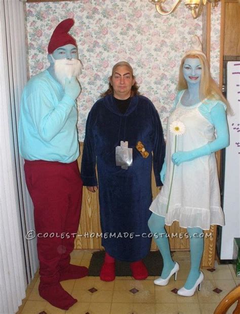 Coolest Smurfs and Gargamel Group Halloween Costumes