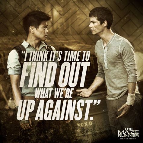 Movie Quote - The Maze Runner Photo (36957461) - Fanpop