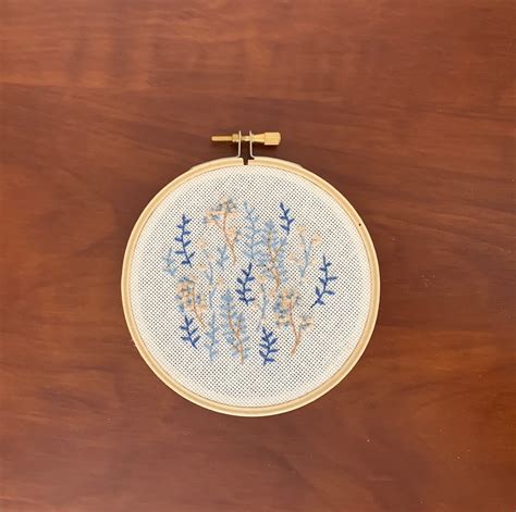 Floral Embroidery Hoop - Etsy