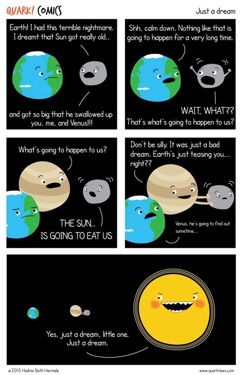 Hadria Beth is creating astronomy comics about our solar system ...