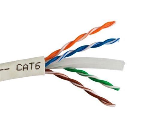 Cable de red cat.6 100% Cobre