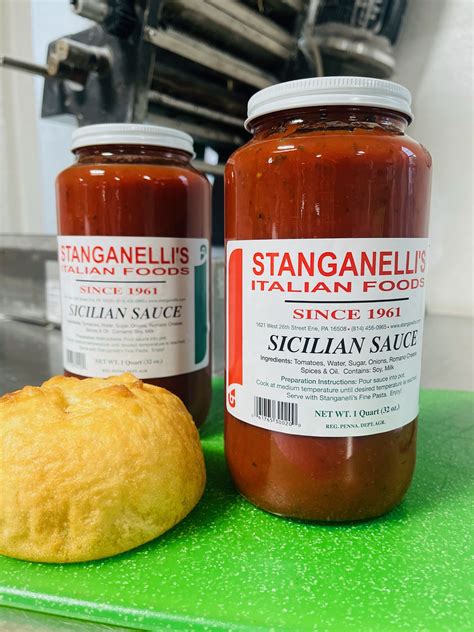 Sicilian Sauce - Stanganellis