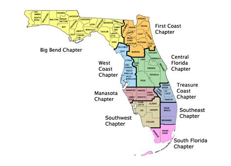 Big Bend Florida Map - Map Of Rose Bowl