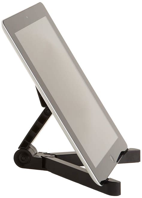 Amazon Basics Adjustable Tablet Holder Stand - Compatible with Apple ...