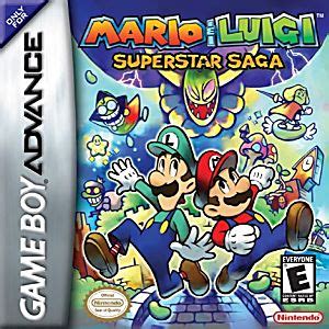 Mario and Luigi Superstar Saga Nintendo Game Boy Advance