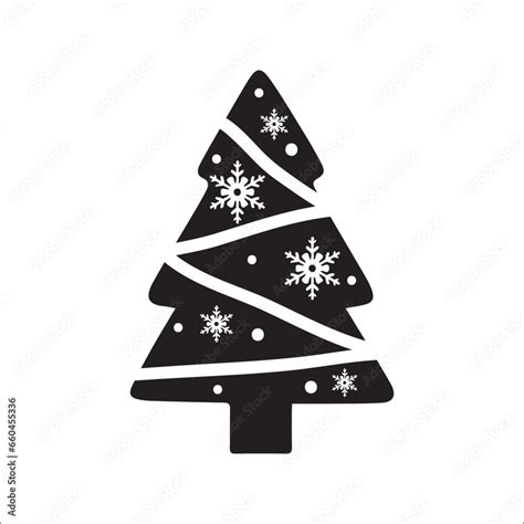 Christmas Tree Bundle, Christmas Tree silhouette, Christmas Tree Svg ...