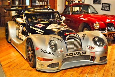 Morgan Cars factory - Morgan car in racing strip | Worcester… | Flickr