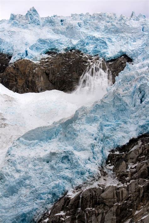 Glacier in Kenai Fjords Near Seward Alaska Stock Photo - Image of ...